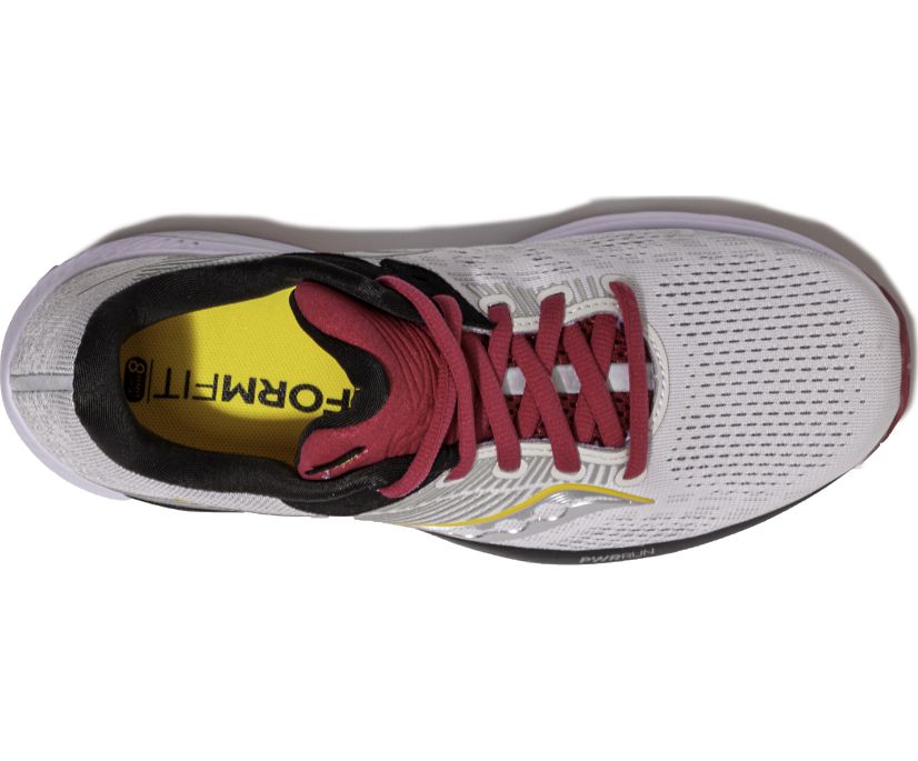 Saucony Guide 14 Wide Women's Running Shoes Silver / Black | Canada 151XYUF